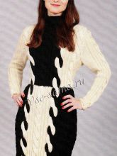 Черно-белое платье, фото