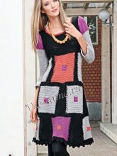 Яркое и смелое платье