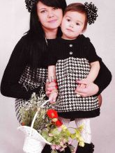 Платье для мамы с дочкой, фото