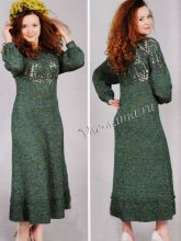 Платье с ажурной кокеткой, фото