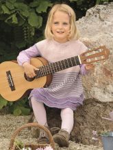 Платье с двойной волнистой каймой, фото