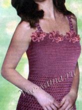 Сарафан с цветами, фото