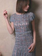 Серое женственное платье Серое женственное платье