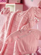 Плед, кофточка, чепчик и пинетки, фото 