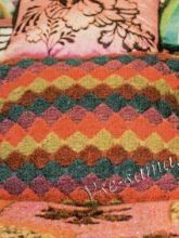 Чехол для подушки с плетёным узором, фото