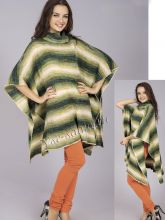 Пончо в полоску, фото модели