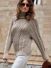 Бесшовный пуловер, фото