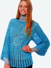 Блузон крючком, фото