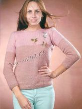 Пуловер - Молочный шоколад, фото