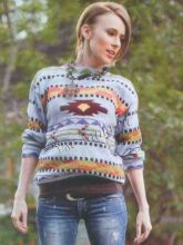 Пуловер «Чили», фото модели