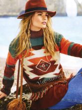 Пуловер с мотивами инков, фото