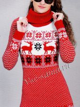 Пуловер в норвежском стиле, фото