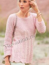 Трапециевидный пуловер, фото