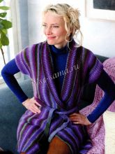 Жакет с поясом