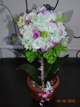 Топиарий - цветочное деревце