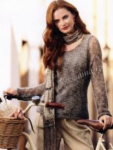 Пуловер их мохера, фото