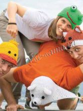 Шапки-зверушки, фото