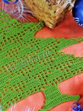 Ёлочка-салфетка крючком, фото