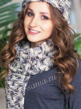 Комплект с помпонами, фото