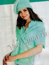 Комплект: шарф и берет, фото