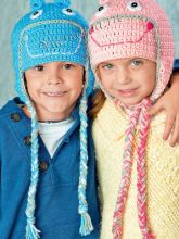 Шапка-бегемот крючком, фото