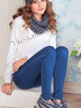 Снуд, шапка и мягкие домашние тапочки - угги, фото