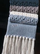 Шарф с переходом цвета, фото