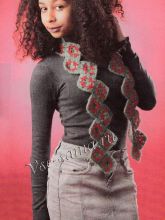 Шарфик и декор юбки, фото