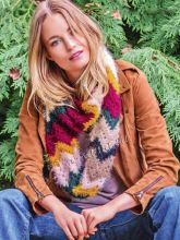 Снуд из зигзагов