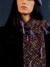 Берет и шарф