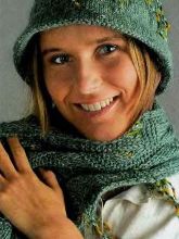 Шляпка и шарф