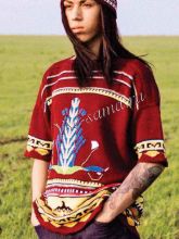 Комплект: джемпер и повязка "Культура майя", фото