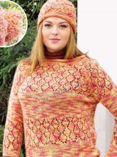 Комплект: джемпер и шапочка, фото