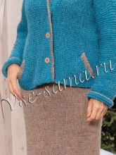 Костюм: жакет и юбка, фото