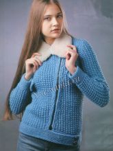 Куртка-косуха на молнии, фото