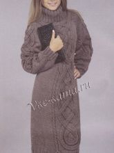 Платье с косами, фото