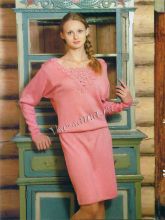 Платье с кружочками, фото