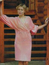 Платье с рукавами-кимоно, фото