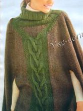 Пончо «Лесная нимфа», фото