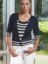 Практичный топ и жакет, фото