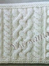 Прихватка с косами и шишечками, фото