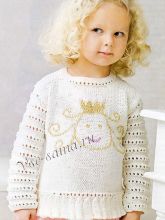 Пуловер "Маленькая принцесса", фото