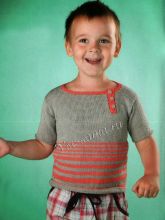 Пуловер-косоворотка, фото