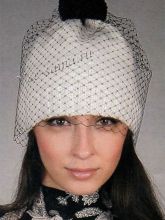 Шапочка с вуалью, фото