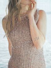 Топ с полупатентным узором, фото