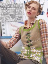 Топ с ромашками, фото