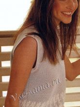 Топ с узором куриная лапка, фото