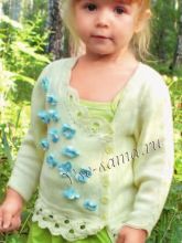 Жакет с бабочками, фото