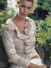 Жакет с воланом, фото