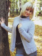 Женский жакет на одной пуговице, фото